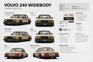 Volvo 240 Widebody Specification