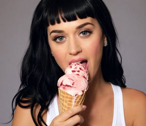Strawberry Ice Cream Portrait