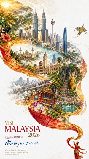 Malaysia Tourism Poster