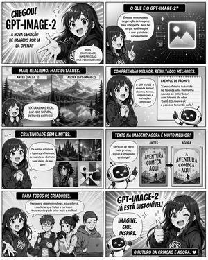 8-Panel Manga Promotional Page