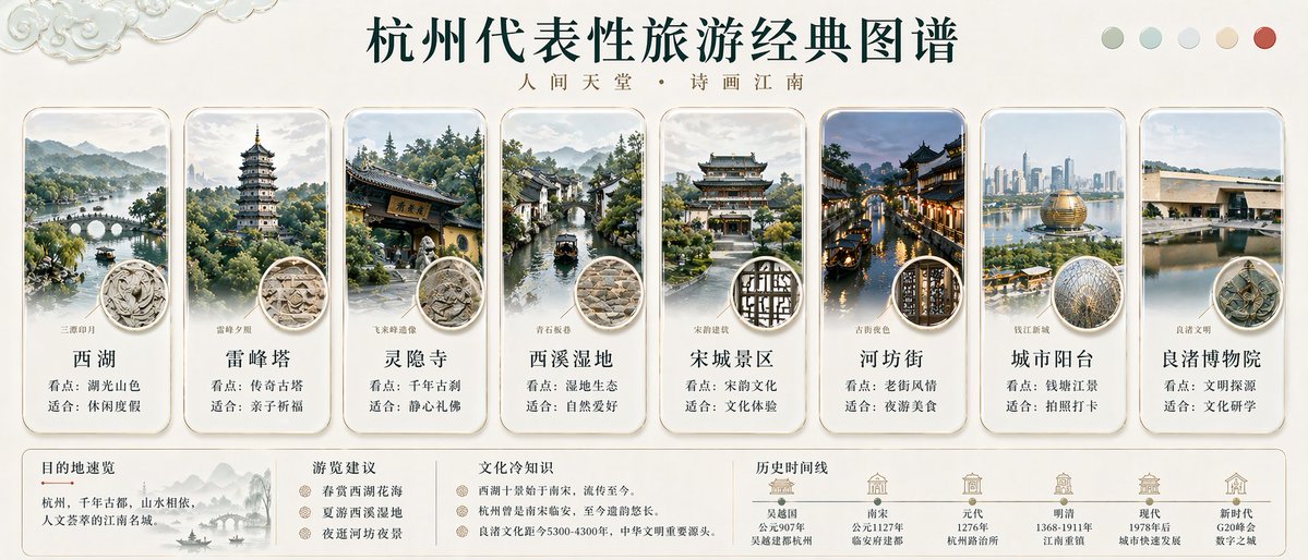 Suzhou Classic Travel Infographic