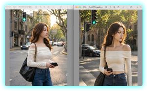 AI Portrait Comparison