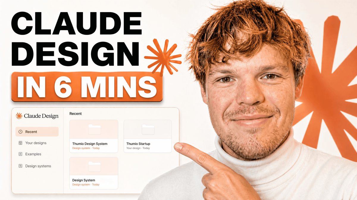 Clean Modern YouTube Thumbnail