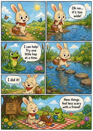 Indie Comic Story Page