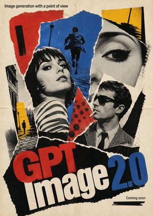 1960s French New Wave Poster