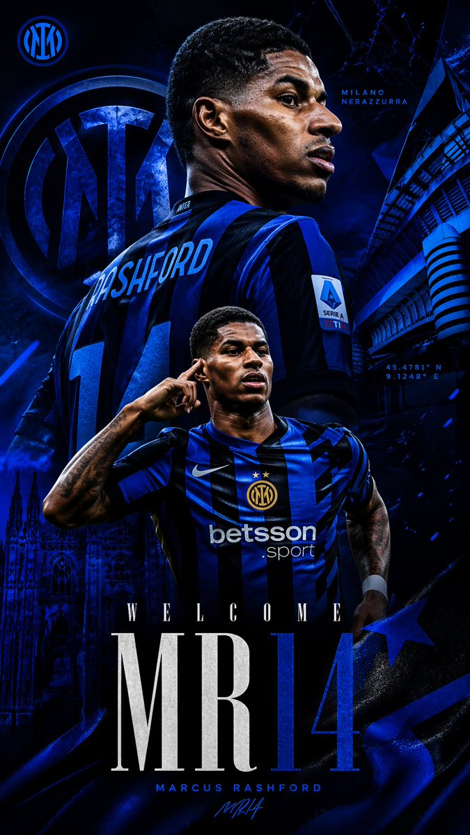 Marcus Rashford 国际米兰壁纸