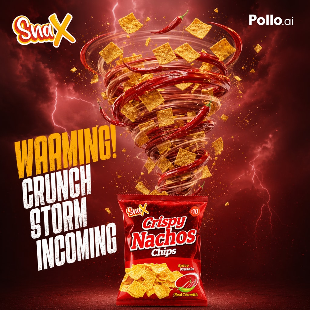 Spicy Nacho Tornado 广告