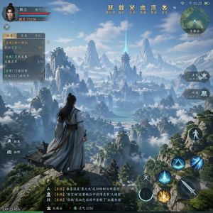 MMO 游戏世界截图