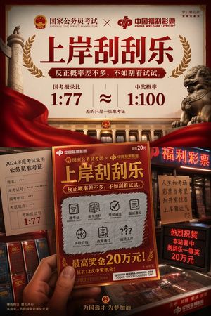 讽刺性品牌联名海报