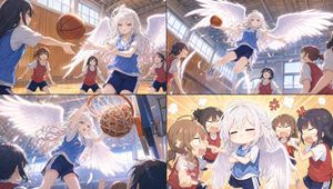 天使少女篮球项目