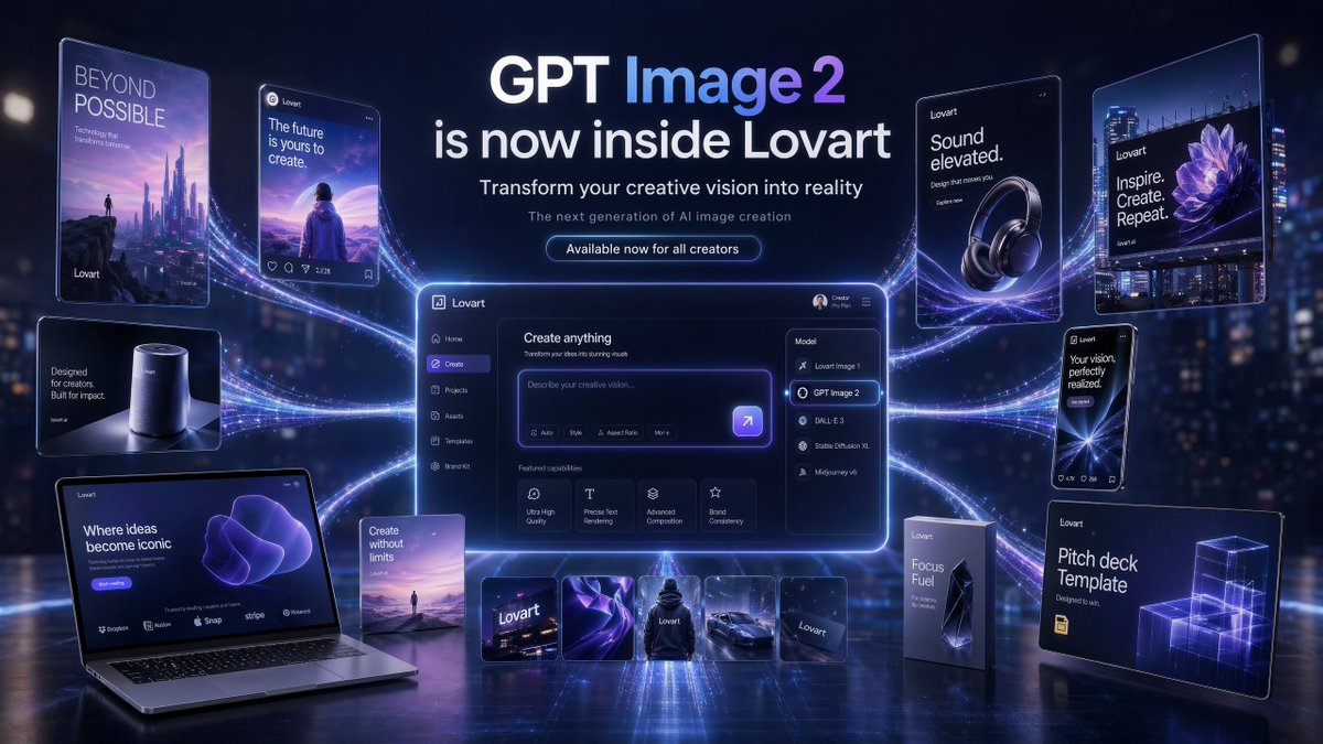 GPT Image 2 未来感发布横幅