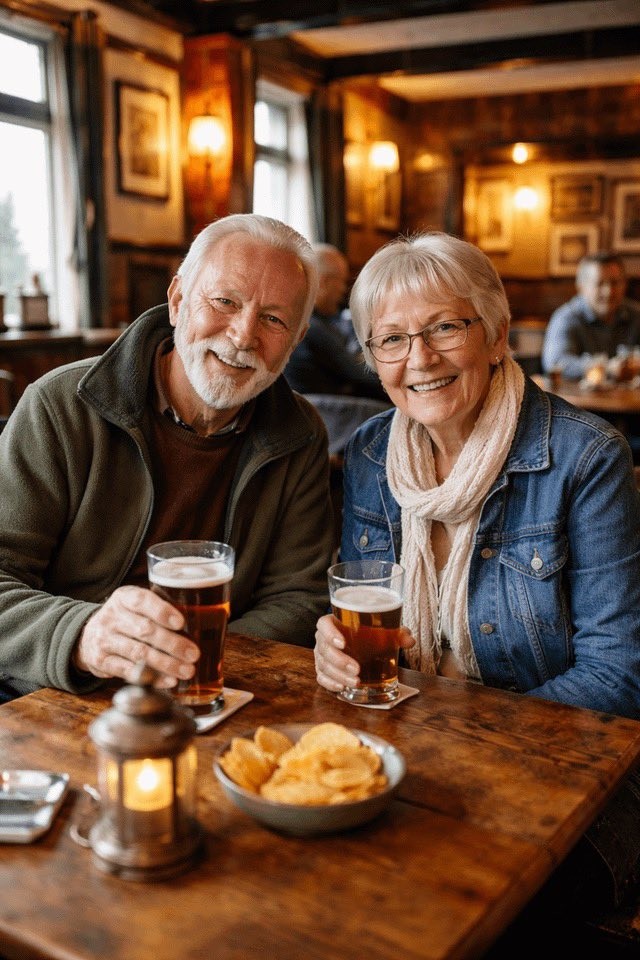 Couple Portrait in a Bar