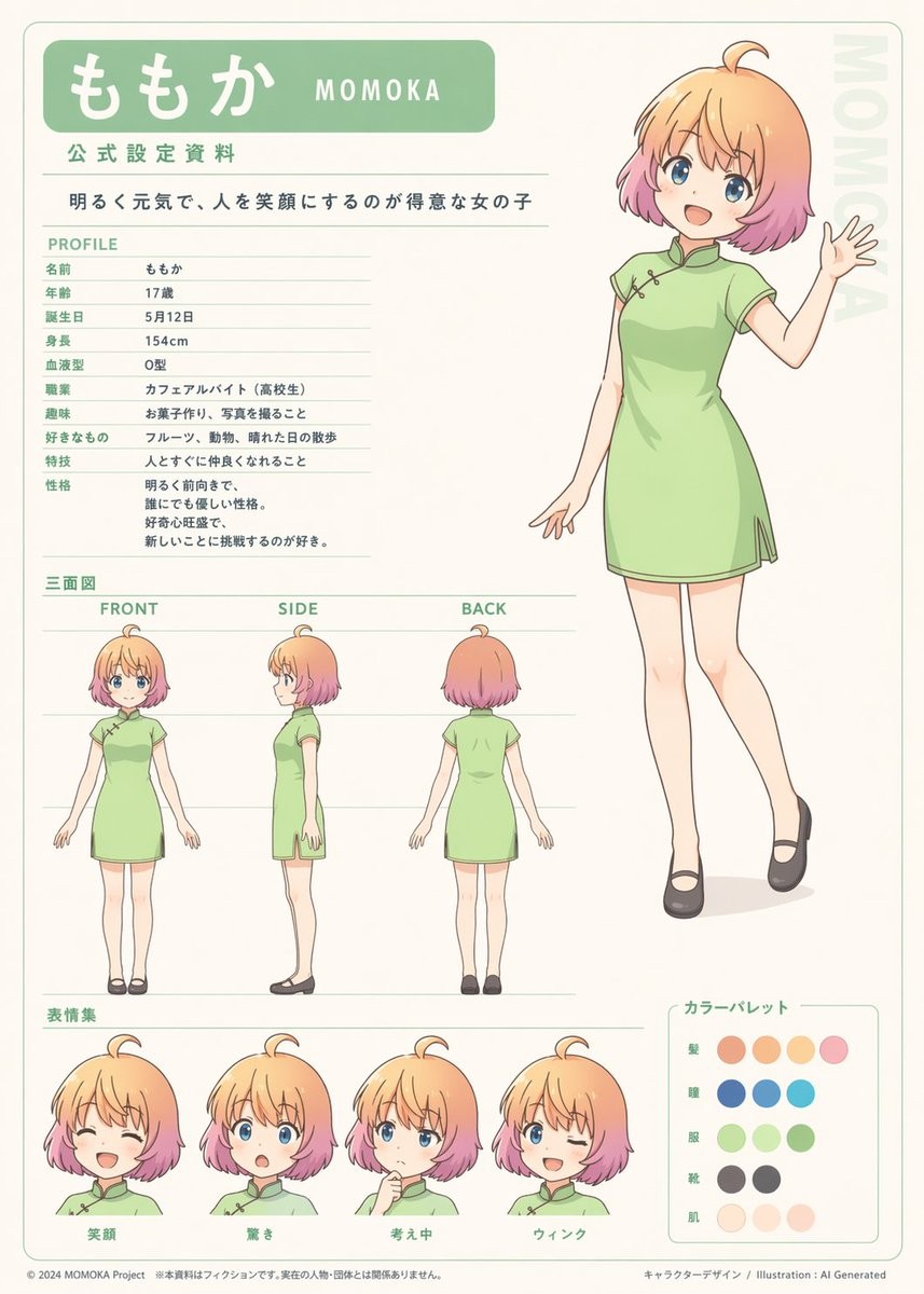 Front View Design Material
