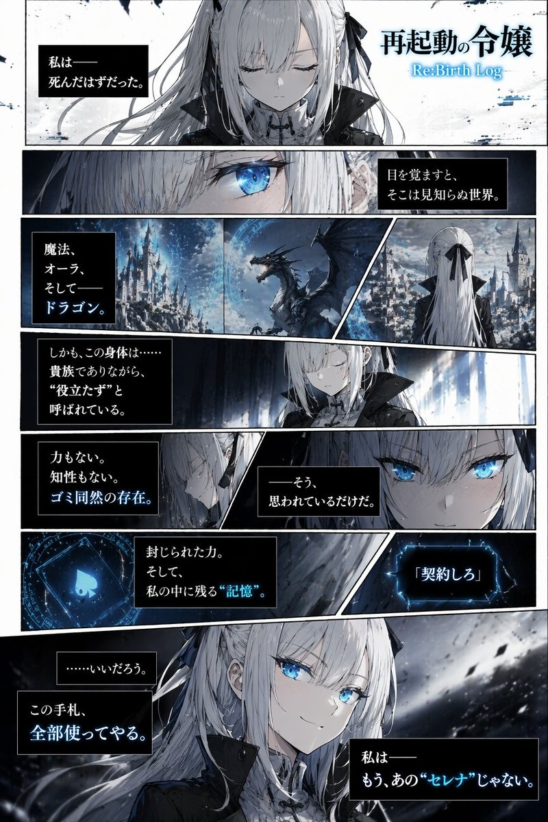 Dark Fantasy Manga Page