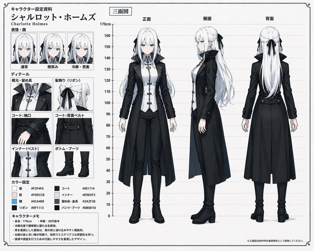 Character Reference Sheet