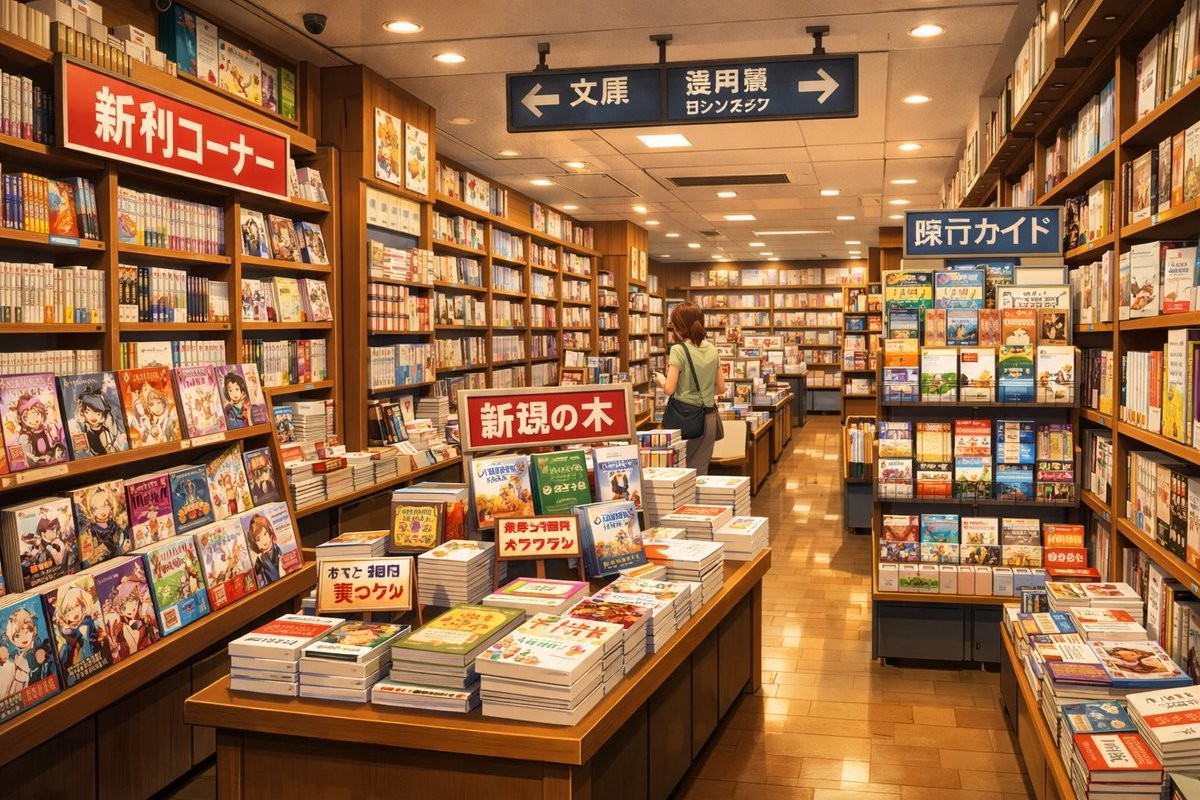 Japanese Bookstore Interior Design