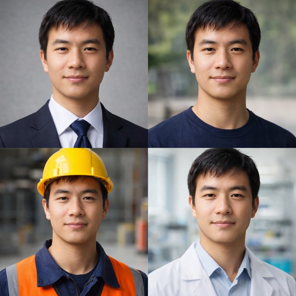 Professional Avatar Grid