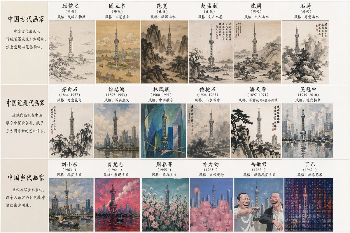 Artistic Styles of Landmarks