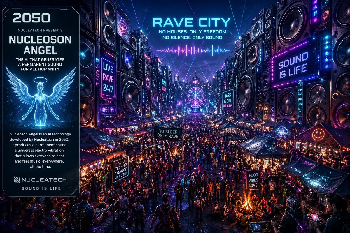 Futuristic Music Market