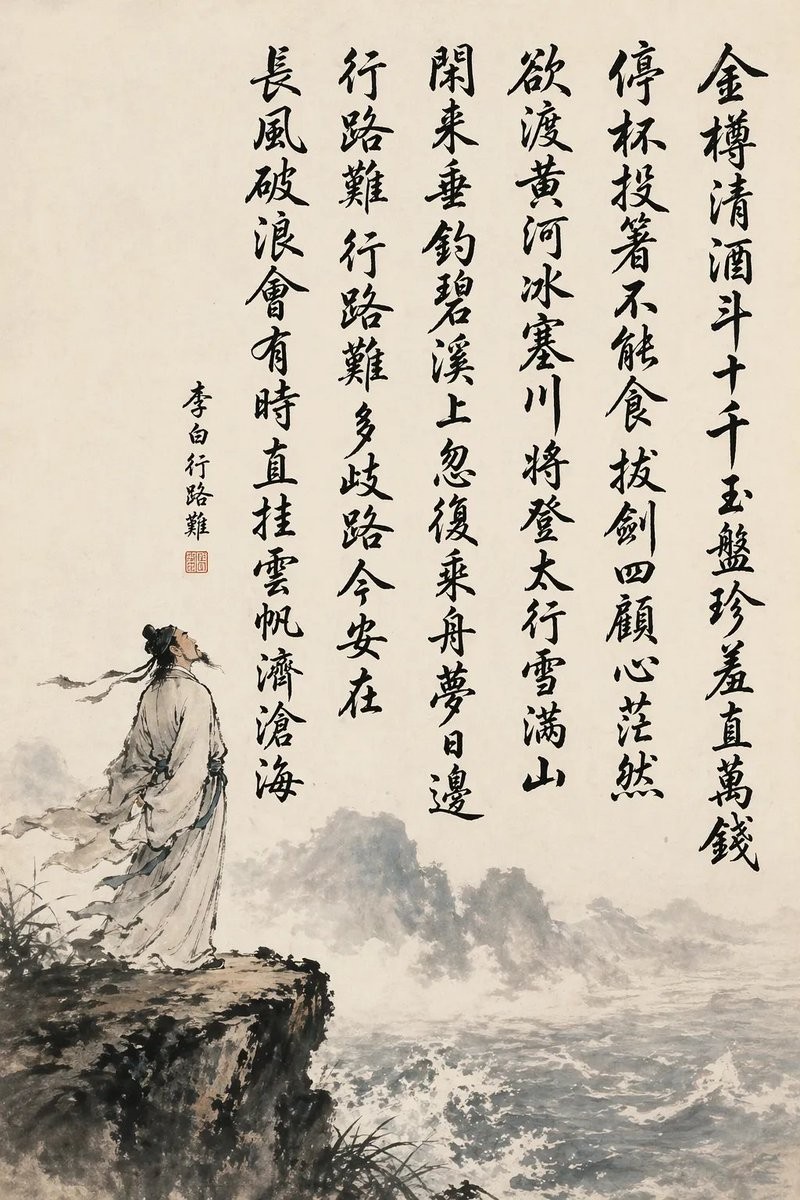 Chinese Calligraphy Scroll