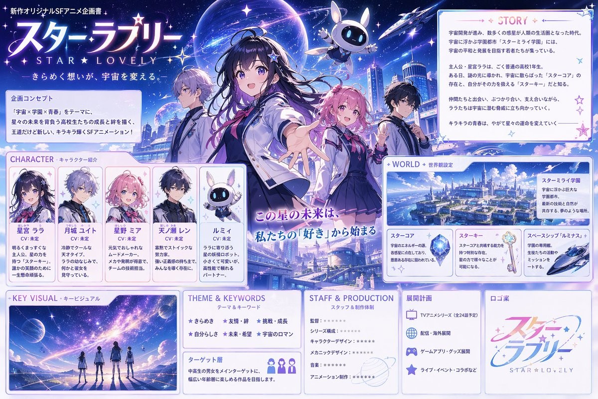 Anime Sci-Fi School Project Proposal