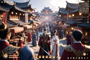 中国古代 RPG 市场游戏截图