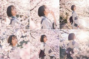樱花和服人像拼图