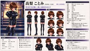 动漫角色设定表