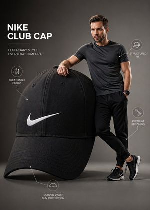 高端品牌信息图（含男性模特）