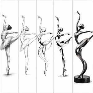 Ballerina Sculpture Progression