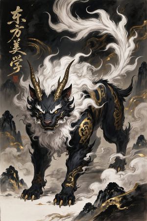 东方神兽狻猊海报
