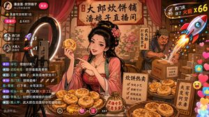 古典人物现代直播提示词