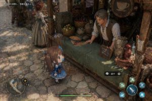 等距视角奇幻 RPG 市场 Bug 场景