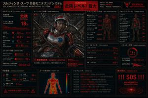 关键救援服监测 HUD