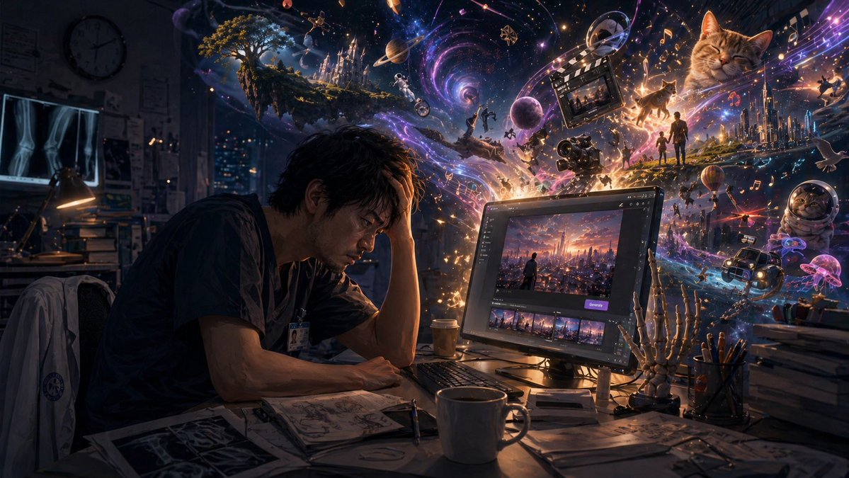 深夜的暗黑创意超载
