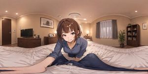 动漫 VR 卧室邂逅