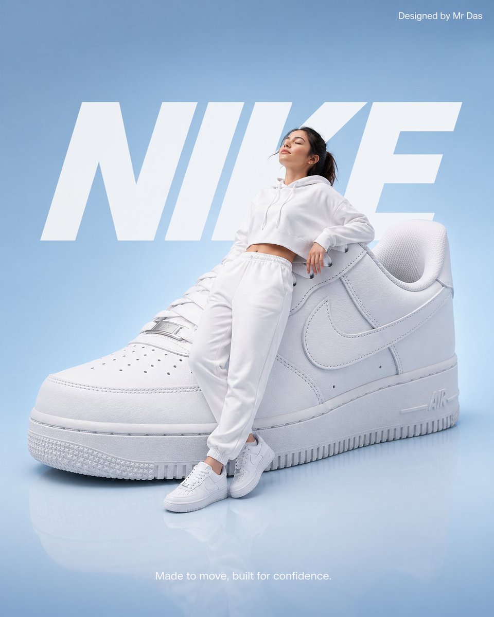 极简 Nike 时尚广告