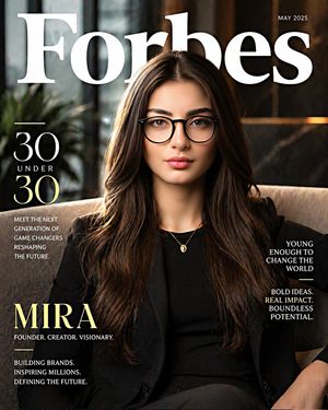 Forbes 30 Under 30 杂志风格肖像