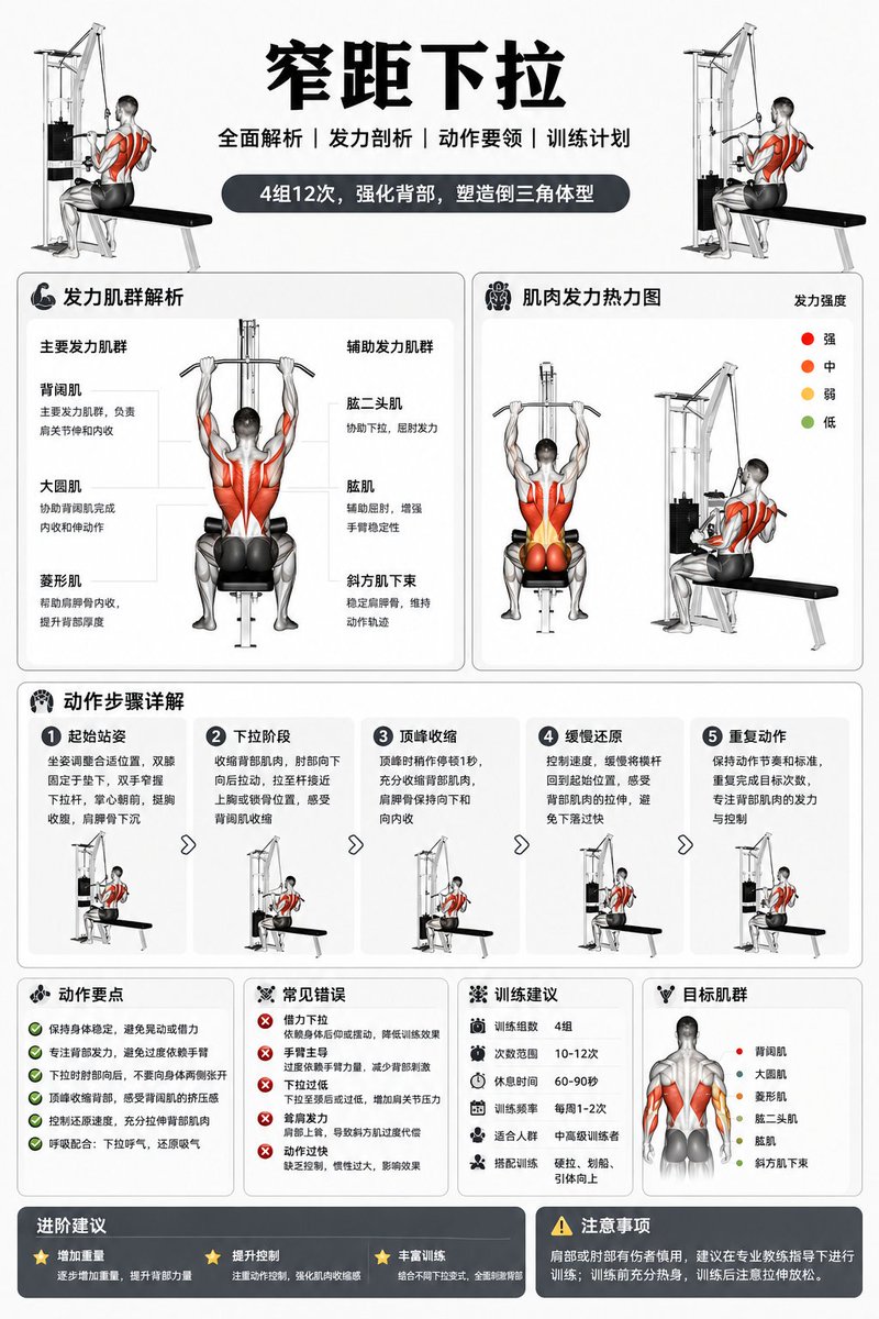 健身器材使用说明图