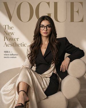 Vogue 时尚杂志封面