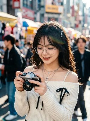 移轴胶片质感人像