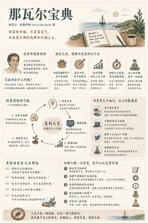 书籍摘要信息图海报