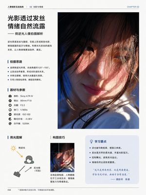 中文摄影教程书籍页面