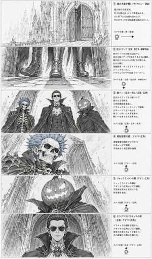 哥特式反派分镜表