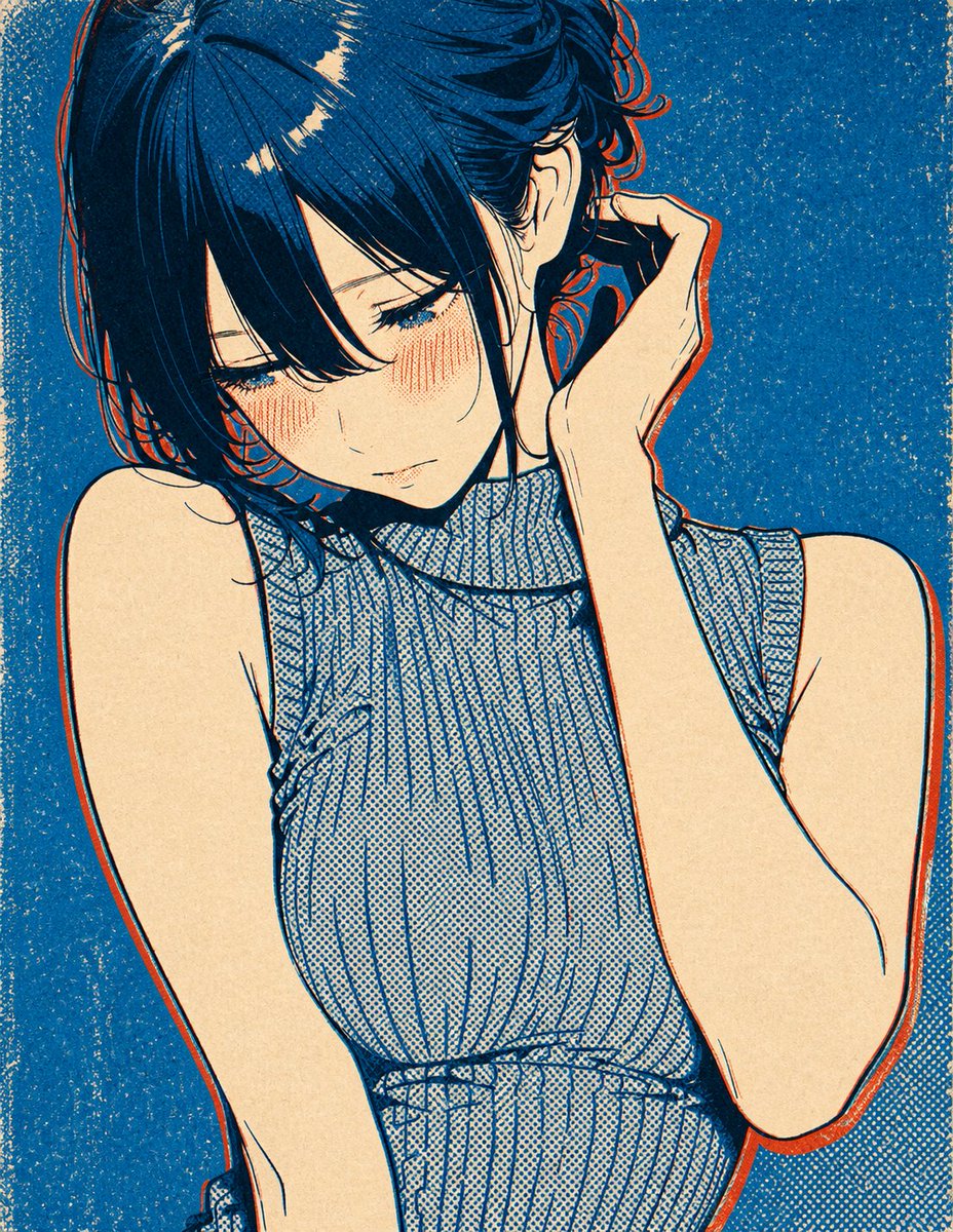 Halftone Screenprint Redraw