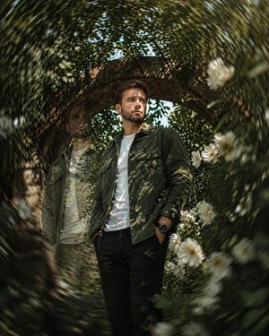 Surreal Garden Portrait
