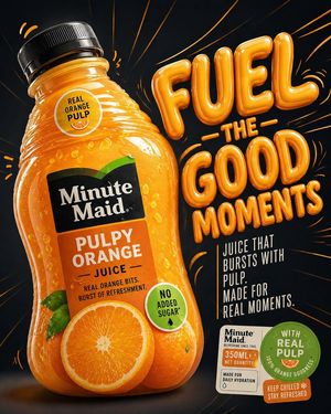 Minute Maid 商业产品广告