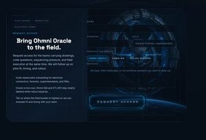 未来感 Ohmni Access 着陆页