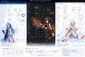 三云 UI 动漫信息图