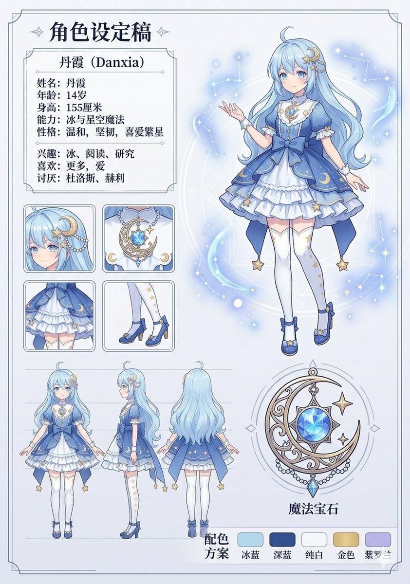 Blue Magical Girl